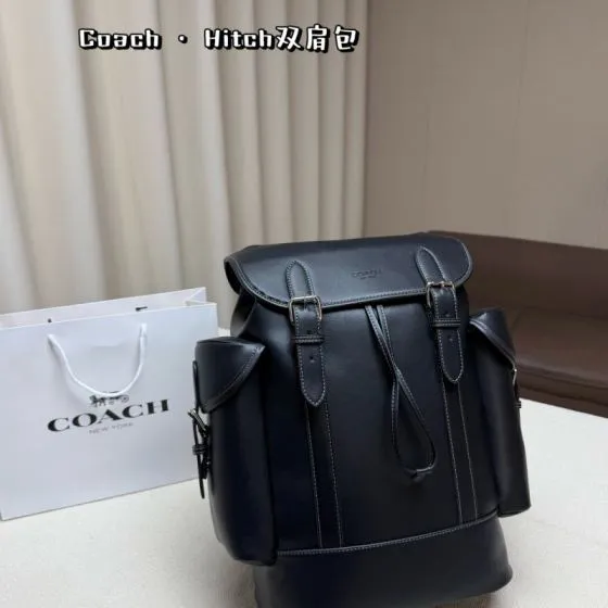 Coach Black shoulder bag Premium Replica