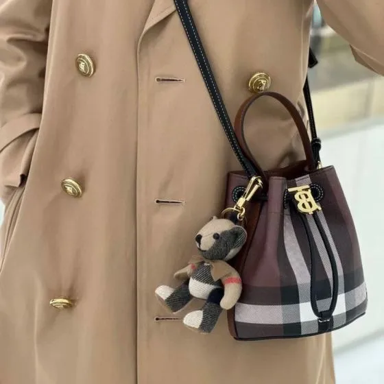 Burberry Brown 18x12cm shoulder bag AAA Quality Replica