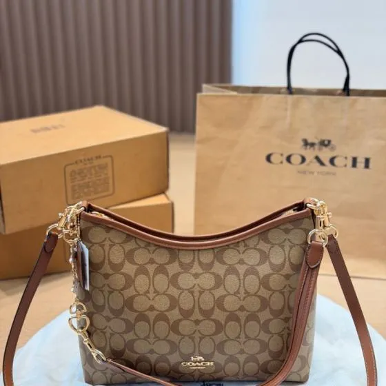 Coach Monogram shoulder bag AAA Quality Replica