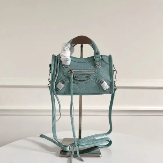 Balenciaga City Blue 38x28x15cm shoulder bag AAA Quality Replica