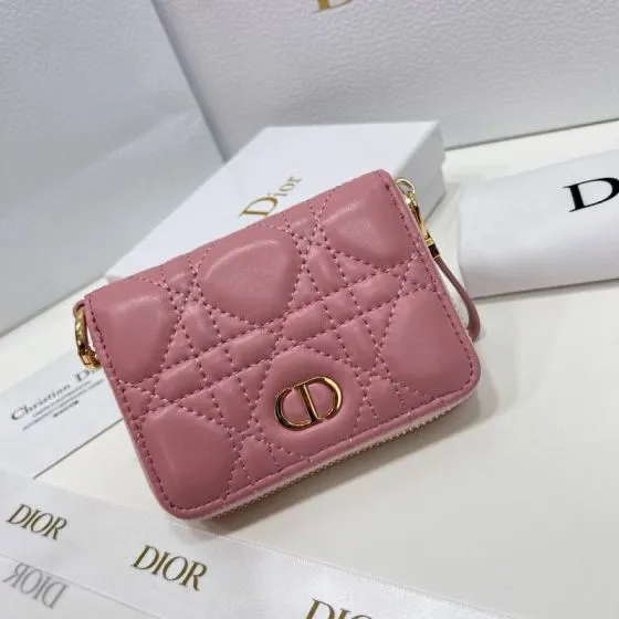 Dior Caro Pink crossbody — AAA Quality Replica