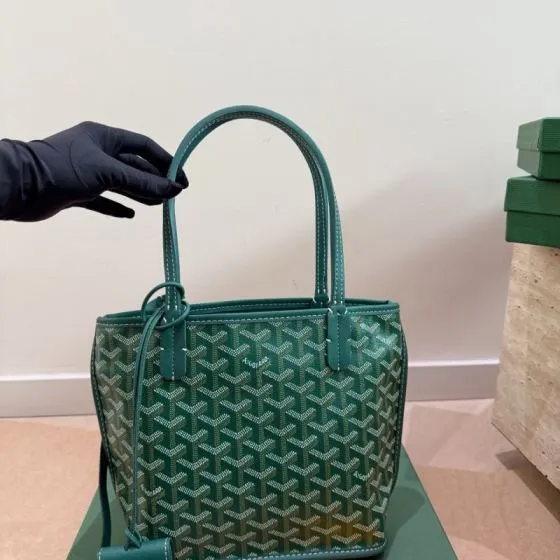 Goyard Green 18x12cm shoulder bag Premium Replica