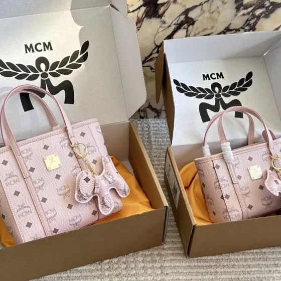 MCM Toni Visetos 19x16cm shoulder bag Top Quality Replica