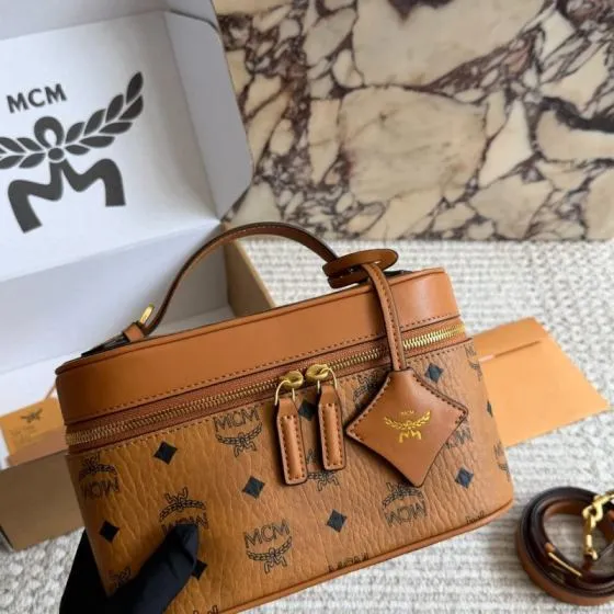 MCM Monogram 40x30x16cm shoulder bag Top Quality Replica