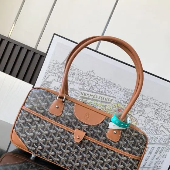 Goyard Brown shoulder bag Premium Replica
