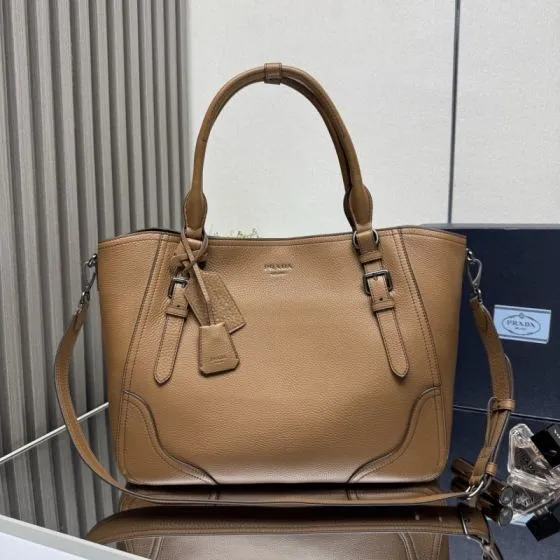 Prada Red 40x30x16cm shoulder bag 1 1 Replica