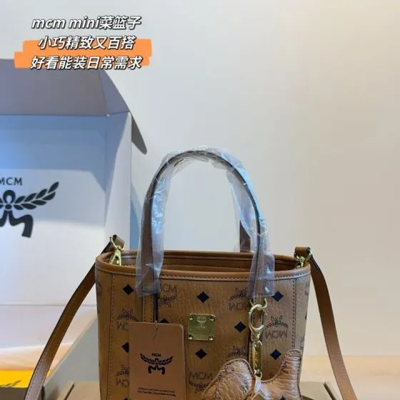 MCM Visetos 18x12cm shoulder bag Top Quality Replica