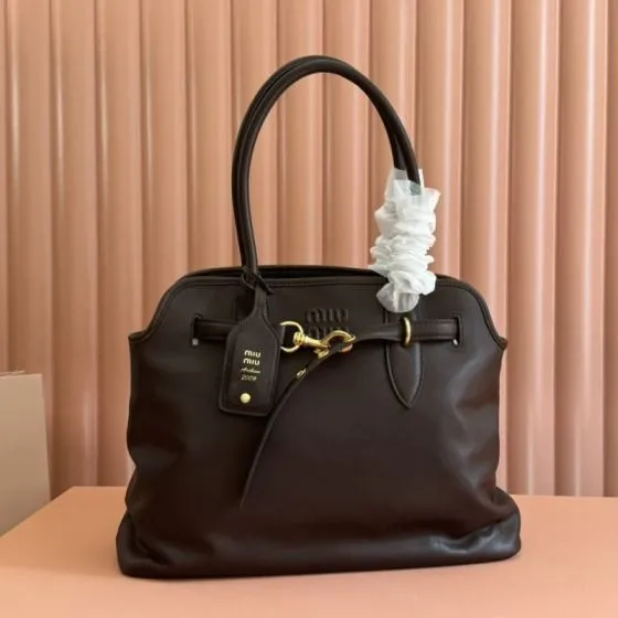 Miu Miu Brown shoulder bag Top Quality Replica