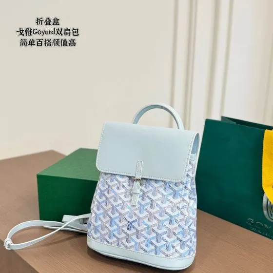 Goyard Blue 18x12cm shoulder bag Top Quality Replica