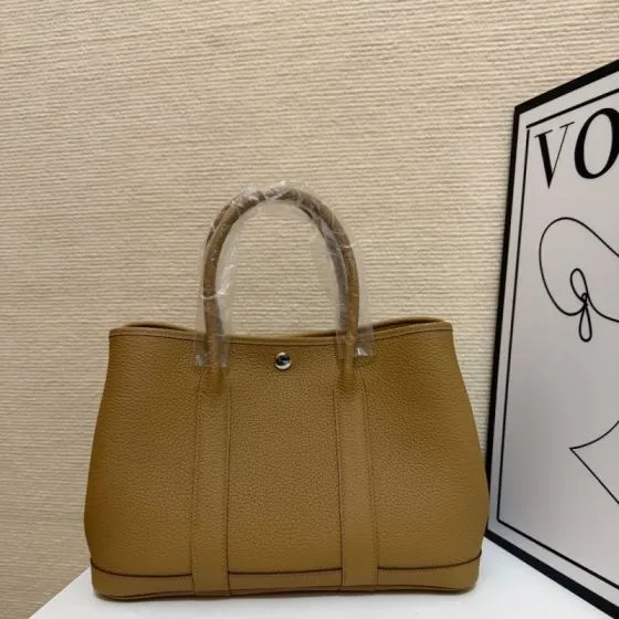 Hermes Garden Party 30 Tan 30cm tote — Top Quality Replica
