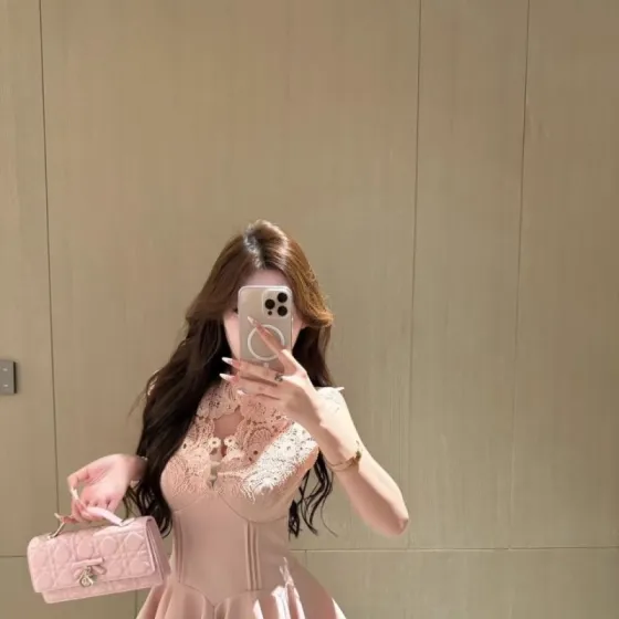 Dior Lady Pink evening AAA Quality Replica
