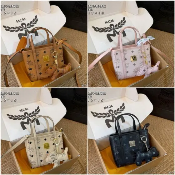 MCM Toni Visetos 19x16cm shoulder bag Premium Replica