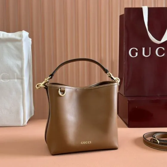 Gucci GG Emblem Brown everyday
