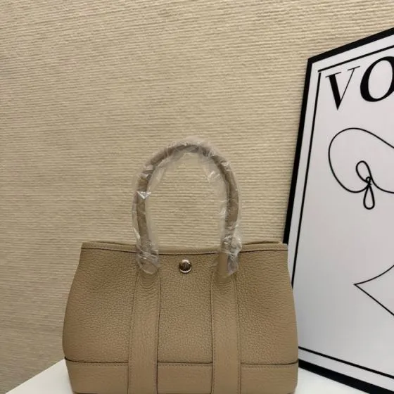 Hermes Garden Party Beige mini 23cm tote — 1:1 Replica