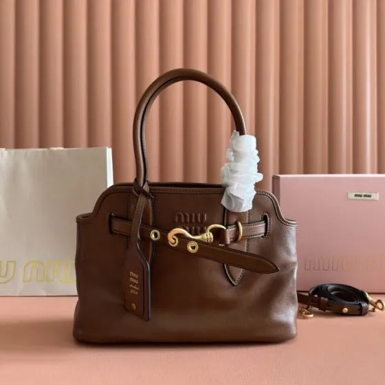 Miu Miu Brown shoulder bag Premium Replica