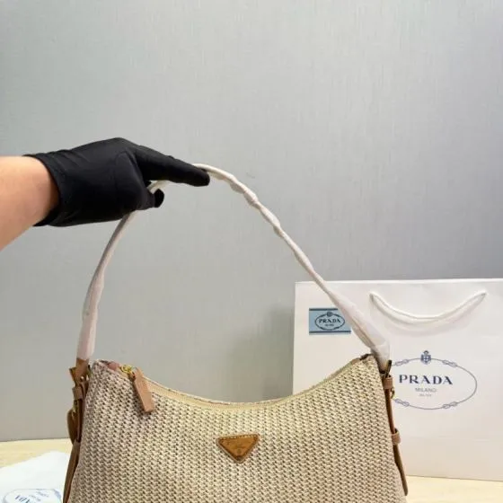 Prada Re-Edition Brown 22x17cm shoulder bag Top Quality Replica