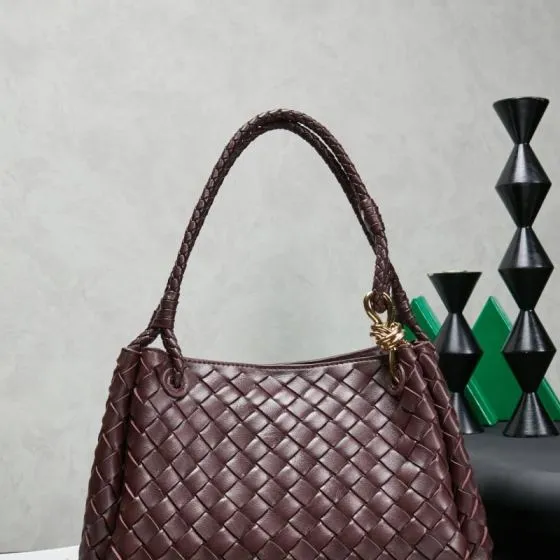 Bottega Veneta Brown 25x18x10cm shoulder bag AAA Quality Replica