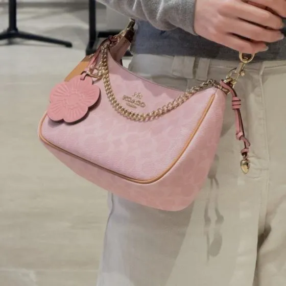 Coach Pink shoulder bag AAA Quality Replica