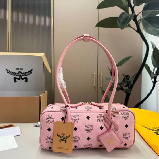 MCM Visetos 25x18x10cm shoulder bag Premium Replica