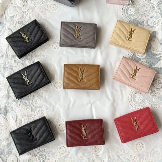 Saint Laurent 596323 Multicolor grained leather everyday Top Quality Replica