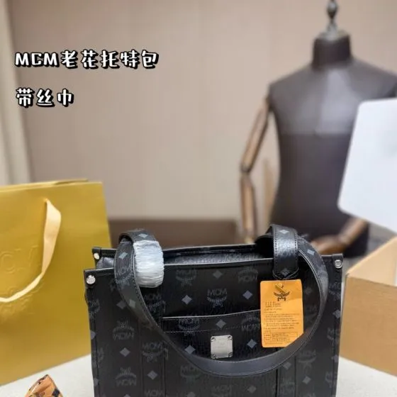 MCM Monogram shoulder bag AAA Quality Replica