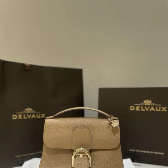 Delvaux Tempete Tan crossbody 1 1 Replica