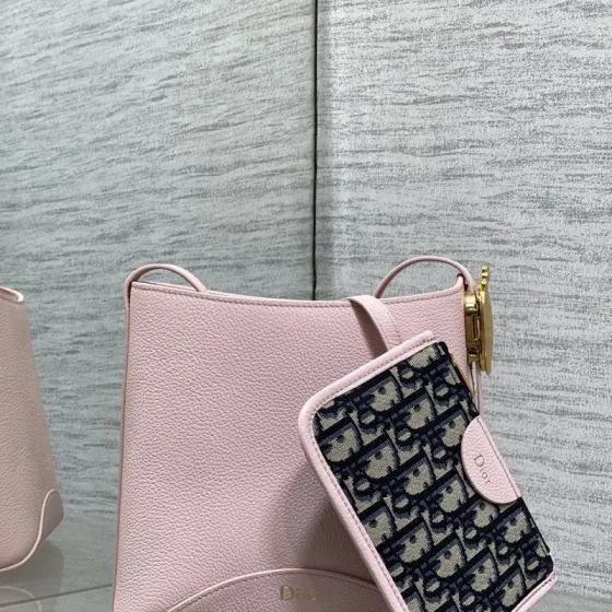Dior Pink Oblique canvas crossbody Top Quality Replica