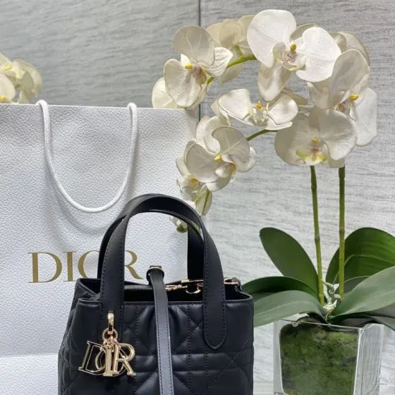 Dior Toujours Black tote Premium Replica