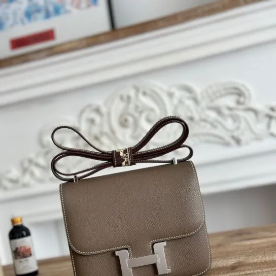 Hermes Constance Etoupe crossbody — AAA Quality Replica