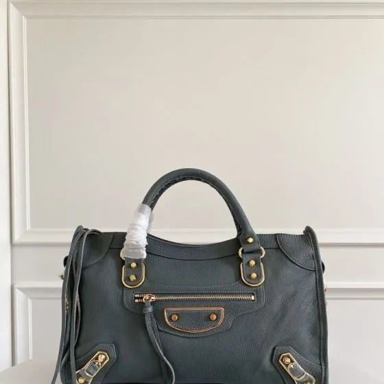 Balenciaga City Gray 38x28x15cm shoulder bag Premium Replica