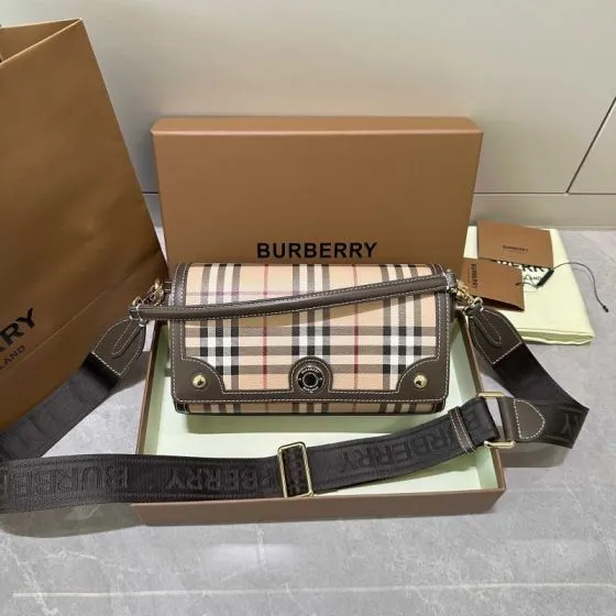 Burberry Brown shoulder bag Premium Replica