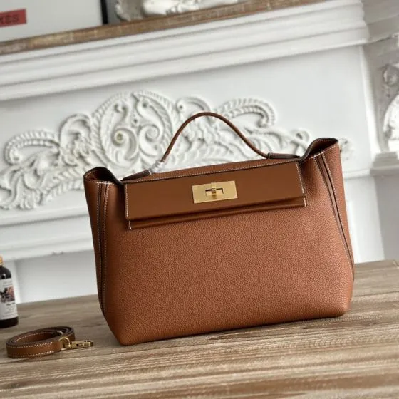 Hermes Kelly Brown everyday Premium Replica