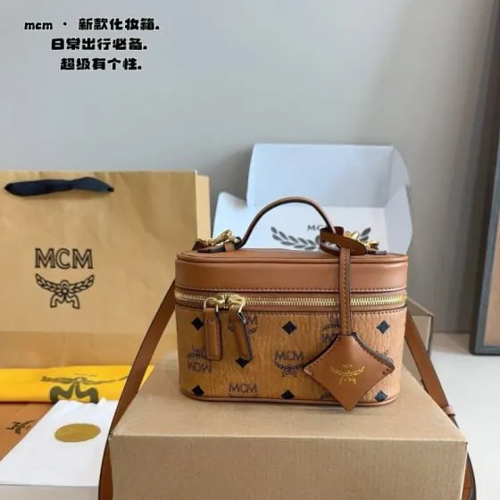 MCM Monogram 25x18x10cm shoulder bag Premium Replica