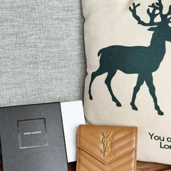 Saint Laurent Cassandre Matelass Tan everyday — 1:1 Replica