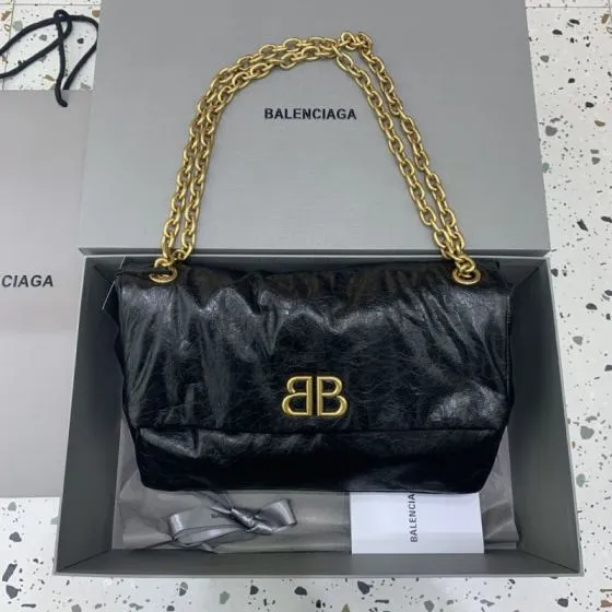 Balenciaga Black shoulder bag AAA Quality Replica