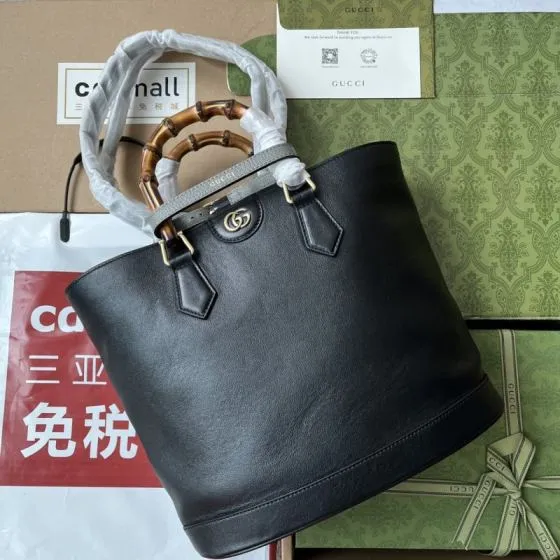 Gucci Black tote AAA Quality Replica