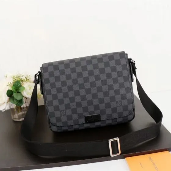 Louis Vuitton 41213 Damier Graphite 27x23x8cm crossbody 1 1 Replica