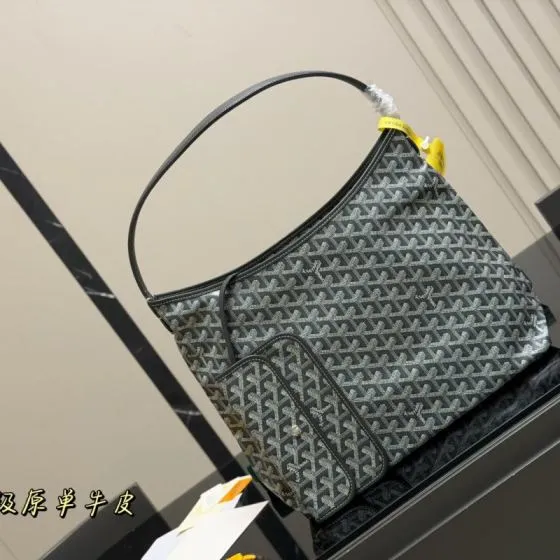 Goyard Grey shoulder bag 1 1 Replica