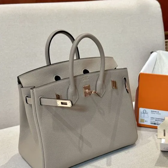 Hermes Birkin 25 Gris Tourterelle 25 everyday — Premium Replica