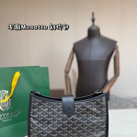 Goyard Black shoulder bag Premium Replica