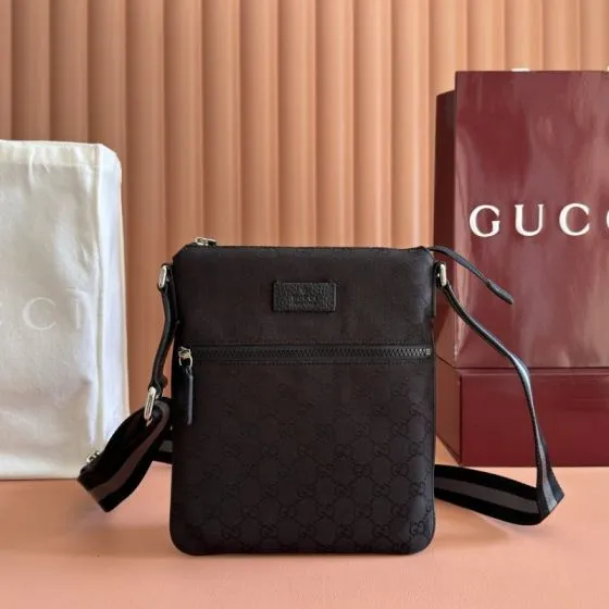 Gucci Black GG Supreme crossbody Top Quality Replica
