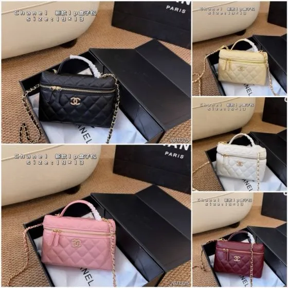 Chanel Black 19x13 crossbody Top Quality Replica