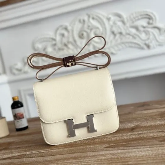 Hermes Constance Cream crossbody — Top Quality Replica