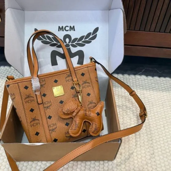 MCM Visetos 18x12cm shoulder bag AAA Quality Replica