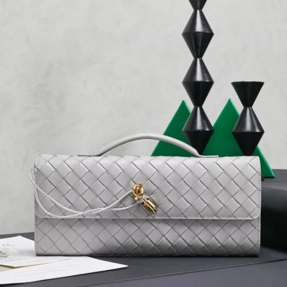 Bottega Veneta Gray shoulder bag Top Quality Replica