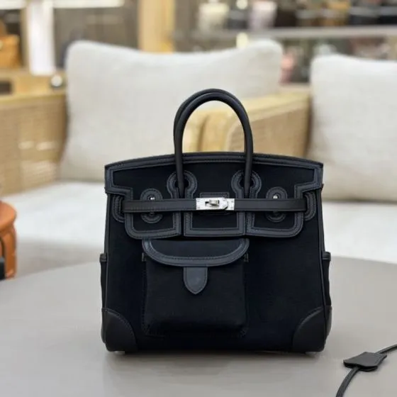 Hermes Cargo 25 Black 25cm everyday — AAA Quality Replica
