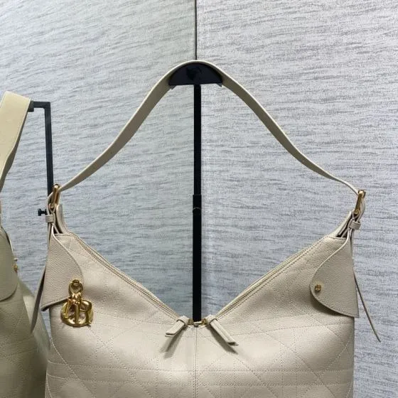 Dior Caro Beige shoulder — AAA Quality Replica