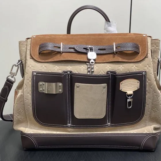Louis Vuitton M26019 Beige and Brown Monogram 40 work — AAA Quality Replica