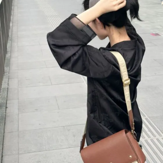 Burberry Brown shoulder bag Premium Replica