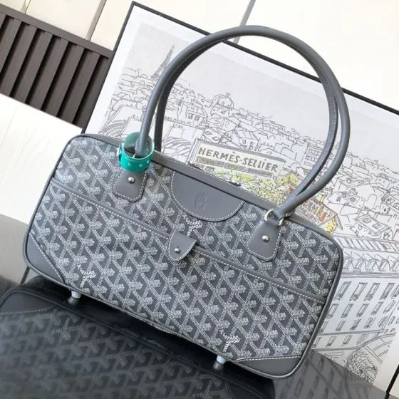 Goyard Grey shoulder bag 1 1 Replica
